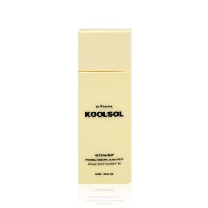 Mineral Invisible Korean Centella Face Sunscreen No White Cast Reef Safe Non-Greasy For Sensitive Skin Aloe Niacinamide and Panthenol 50mL Travel Safe KOOLSOL by Knours