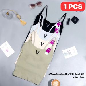 PROMO!! Vaya Vaya Tanktop Bra Tali Kecil Ada Cup Art 1168