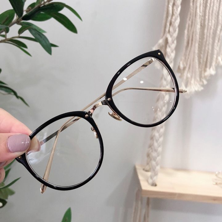 Oversized round outlet eyeglasses