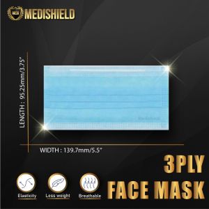 Zero Degree Mask face 3ply 50pcs medical 3ply Face Mask  Medical face mask Disposable Earloop/Headloop Mask 50Pcs Medical Premium Face Mask (MDA Approved)