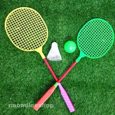Mainan Anak Raket Badminton Mainan Olahraga kock bulu tangkis MURAH
