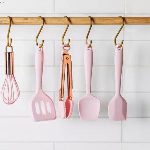 Set Alat Masak Spatula Sutil Kocokan Silikon Food Grade (5 pcs)