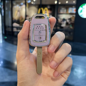 เคสกุญแจรีโมตรถฮอนด้าพวงกุญแจ City Brio brv hrv crv อุปกรณ์เสริมรถยนต์รถฮอนด้า Honda Key Cover เคสกุญแจรถ honda