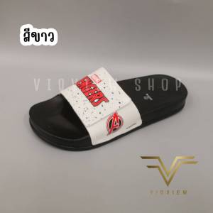 VIDVIEW !!ลดสนั่น!! รองเท้าแตะชาย แบบสวม ปรับสายได้ Adda 82220 Marvel ไซส์ 40-44