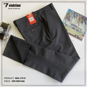 (Freeship Max)[HCM]Quần Tây Nam Công Sở Slimfit Vĩnh Tiến 399 - Nhiều Màu