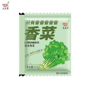 太太笑香菜调料包脱水香菜干冲泡即食泡面伴侣蔬菜包 Dehydrated coriander instant noodle companion vegetable pack