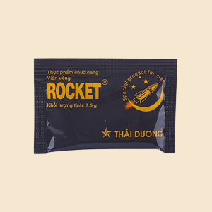 (Dòng Thái ấn) Rocket 1h  hộp 10 gói thái dương hỗ trợ tăng cường sinh lý nam giới