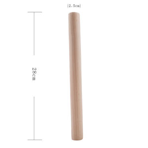 Premium Wood Dough Roller for Baking and Bread Making Non-Stick Kitchen Utensil US Quality
