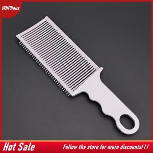 【COD】🔥🔥🔥 Fading Comb Professional Barber Clipper Blending Flat Top Hair Cutting Comb For Men Heat Resistant Fade Brush Salon Styling Tool