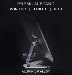 XL STAND 4 ~ 13 15.6 INCH IPAD TABLET PHONE LAYAR MONITOR HOLDER DUDUKAN HP MEJA FOLDING BRACKET Q8