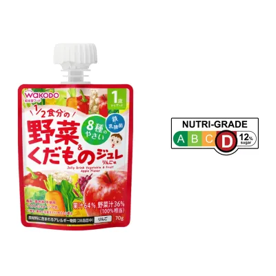 Wakodo WAKODO My Jelly Drink Vegetable & Apple Flavour