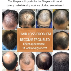 Middle-aged and elderly mens wig Business natural and realistic full wig for medium-elderly men