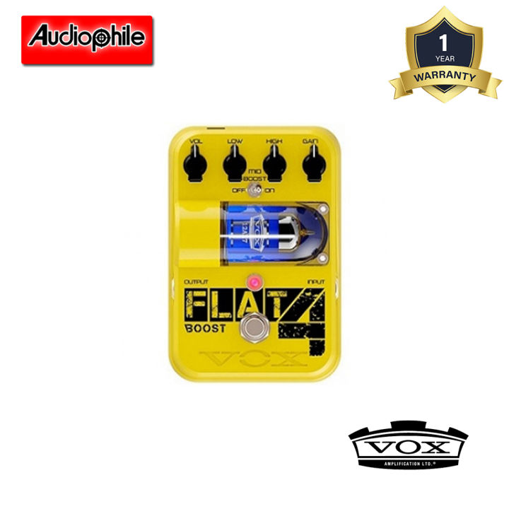 Vox TG1-FL4BT Flat 4 Boost Tone Garage Flat 4 Boost Pedal - Lazada 