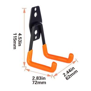 Heavy Duty Metal Hook Wall Mount Hanger Multi-Function Anti-Slip Hooks Tools Room Organizer Hook Space Saver