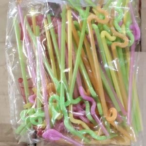 Sedotan Fungky / Sedotan Straw / Sedotan Unik Spiral 6mm