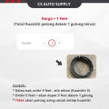 1 Feet x Battery Cable 60A 100A 150A 16m㎡ for Car Lorry Boat Truck Earth 100% Copper Made in Malaysia (1 Kaki). 