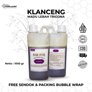 Madu Murni Klanceng Liar 1 Kg dan 500 Gr