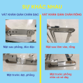 Vắt Khăn Nhà Tắm chân đặc hàng dày , Vắt Khăn Giàn Inox 304 Chân đặc đa năng gập lên được. 