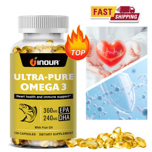 Omega 3 Fish Oil Supplement 990mg 600mg EPA DHA Daily Heart Health Immune Support