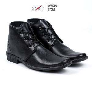 Sepatu Pantofel Boot Kulit Working B-09