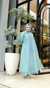 [COD] NEW ARRIVAL KHALISA DRESS PESTA SUPER PREMIUM/DRESS PESTA TULLE 3D MIX TUTU DOT/GAMIS PESTA TULLE TERBARU