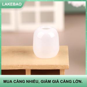 【LAKEBAO】 1:12 Dollhouse thu nhỏ bình thủy tinh mini lưu trữ trong suốt Lọ hoa lọ thủy tinh lọ thủy tinh hoa nồi nhà vườn trang trí nội thất đồ chơi