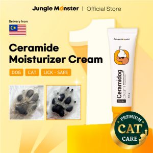 [Junglemonster] Ceramide Paw Moisturizing Cream 50g  Skin Nourishing Care for Dogs and Cats