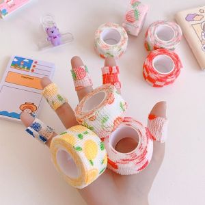 Roll New colorful athletic wrap tape self adhesive elastic bandage elastoplast sports protector knee finger ankle palm shoulder