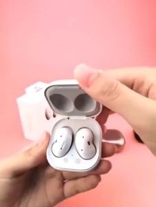 Galaxy Buds Sm-R180 Wireless Bluetooth Headset Tws Stereo Sports Earbuds With Microphone For Ios Android