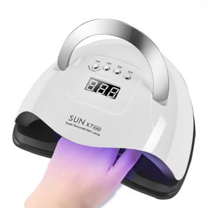 เครื่องอบเล็บ 380w ชิปไฟ81ดวง ชุดทำเล็บเจล ส่องเฉพาะเล็บ ไม่เจ็บมือ เครื่องอบเล็บเจล โคมไฟอบเล็บอัจฉริยะ แห้งเร็ว8วิ