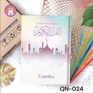 Al Quran Custom Nama Latin Terjemah Lengkap Tajwid Warna Aesthetic Hard Cover Ukuran A5 A6/ Hampers Quran / FREE Custom Nama