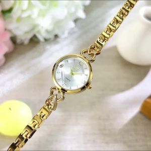 FCOPK Watch For Women Original Waterproof 2025 New Elegant Luxury Fashion Stainless Steel Strap Small Dial Womens Watches