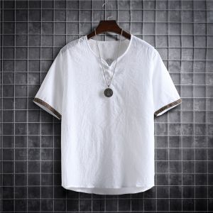 SharpLook【2026】Plus Size Mens Shirts Plain Color Korean Fashion Summer Men Short Sleeve Hawaii Short Sleeve