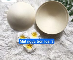 Mút ngực tròn mỏng ( cặp 2 cái) màu trắng hàng sịn đẹp đứng phom. sỉ ib giá rẻ