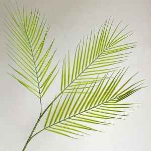 SWEET Forest Style Artificial Green Plant Palm Leaves Large Simulation Flower Flower Arrangement Plastic Fake Plants Hotel