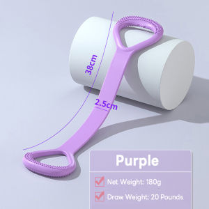 Figure 8 Puller Yoga Pilates Rope Elastic Stretching Band Open Shoulder Exercise Womens Yoga Home Back Equipment Band