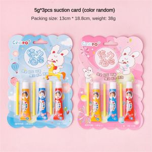 JINGQII ลูกบอลบับเบิ้ลสีสันสดใสเป่าลูกโป่งพลาสติกไม่ระเบิดปลอดภัยสำหรับเด็กเด็กผู้ชายเด็กผู้หญิงของขวัญที่สร้างสรรค์การ์ตูนของเล่นกาววิเศษ ของเล่น Hongxii