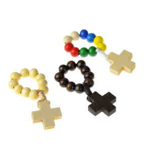 8mm Rosary Beads with Traditional Crosses for Church Home Outdoor Use Aesthetic Grains Rosary