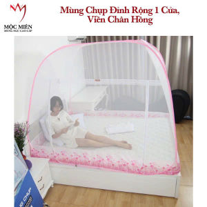 Màn Chụp  Mùng Chụp Tự Bung Cao Cấp Mộc Miên Đỉnh Rộng Kích Thước 18mx2m - 1 cửa ( Hà Nội )
