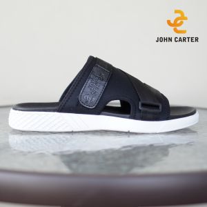 John Carter Floppy Original - Sandal Selop Pria Dewasa - Sandal Distro Pria Keren - Sendal Slip-on Pria - Sandal Slide Karet Pria Asli Original - Sandal Casual Cowok Terbaru 2021