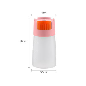 150ML PP Seasoning Bottle Press Type Quantitative Seasoning Jar Kitchen Sealed Seasoning Box