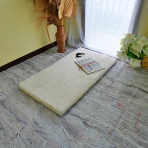 Sajadah Antislip bulurasfur polos ukuran 115 cm x 65 cm x4.5 isi busa LP