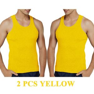 Tank Tops Men 100% Cotton Solid Vest Male Breathable Sleeveless Tops Slim Casual Gym Running Comfortable Undershirt Mens Gift2026