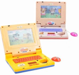 Đồ chơi máy tính laptop cho bé máy tính bảng có chuột kèm đèn led