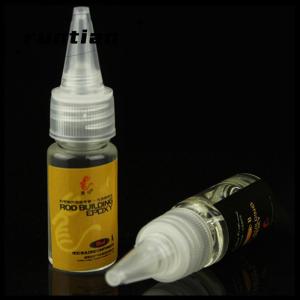 runtian 2 chiếc keo cần câu cần câu cần câu Keo AB nhựa Epoxy keo trong suốt cho dây bện phụ kiện cần câu cá sơn