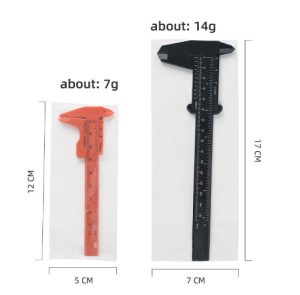 Thước kẹp mini 2 loại đo 0-80mm và 0-150mm Nhựa ABS dùng đo vẽ các kiểu khác nhau