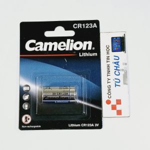 Pin CR123A - 3V (CR123A-BP1) / Pin Camelion Lithium cho đèn Flash máy ảnh