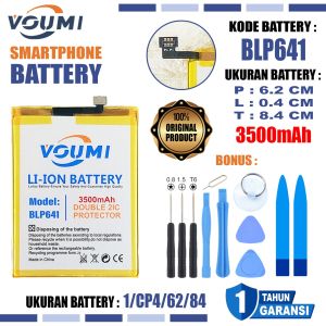 VOUMI BLP641 Baterai Battery Double IC Power high Capacity Oppo A71 A71K A71V1 A71V2 A71V3 CPH1717