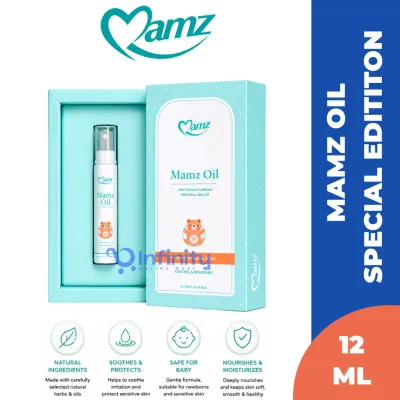 MAMZ Baby Oil & Cream Habbatus Sauda Spray Asma Batuk Berkahak Minyak Habbatussauda