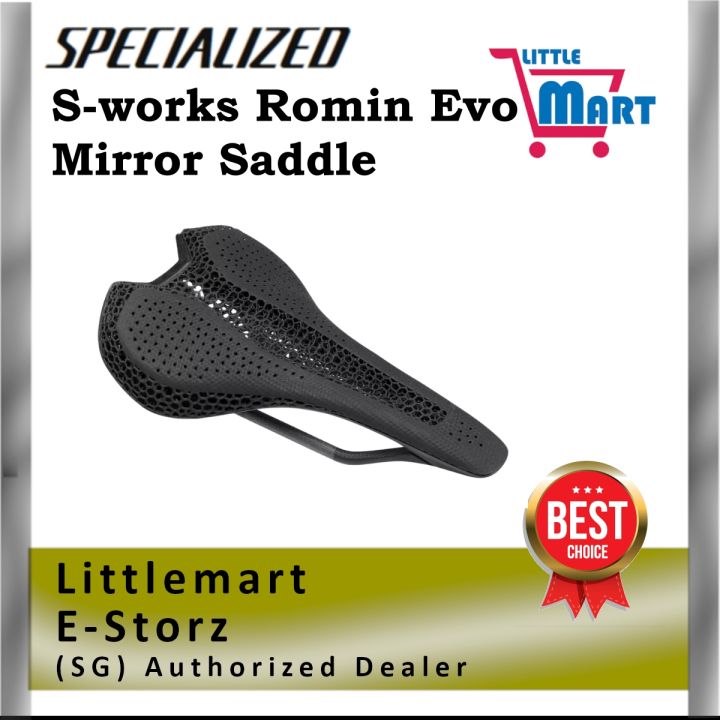 S-WORKS ROMIN EVO MIRROR SADDLE BLK 143 SPECIALIZED